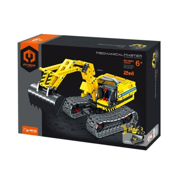 iM.Master - Excavator - set de construcție - 2 în 1, 342 de piese