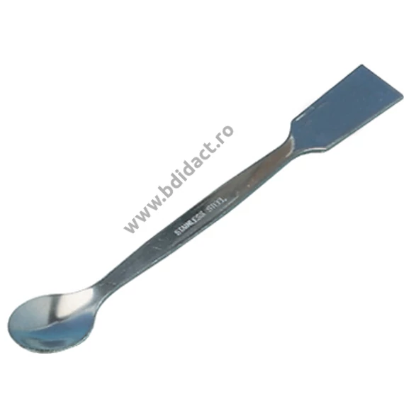 Spatulă dublă, din oțel inoxidabil 200 mm