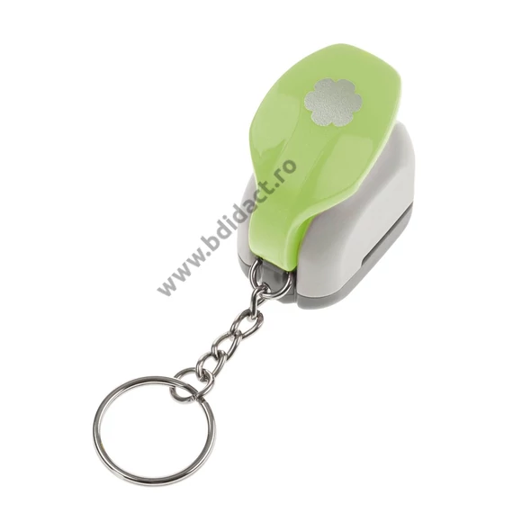 Perforator model mini – model floare – cu breloc , aprox. ø 10 mm