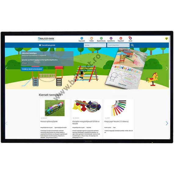 Ecran tactil de 86" - panou interactiv - cu pachet software educațional