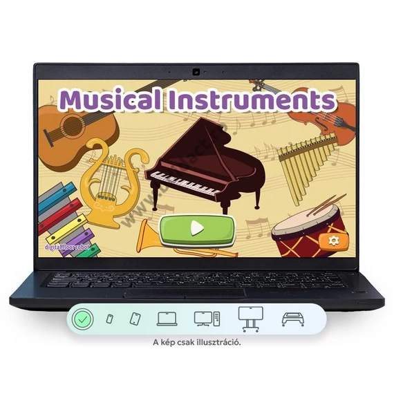Instrumente muzicale - software educațional de programare pentru clasele gimnaziale, în limba engleză