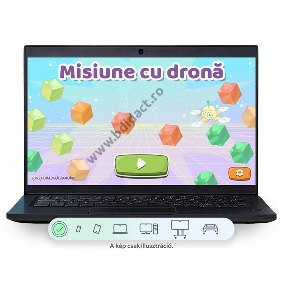 Softdidactic: Misiune cu dronă