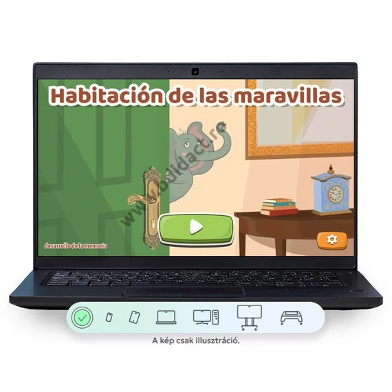 Camera minunilor - software educațional de dezvoltare a competențelor în limba spaniolă