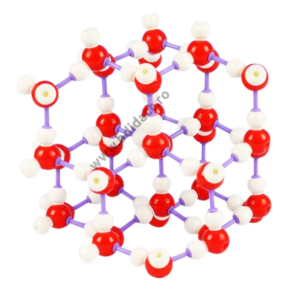 Set model molecule rețea cristalină gheață