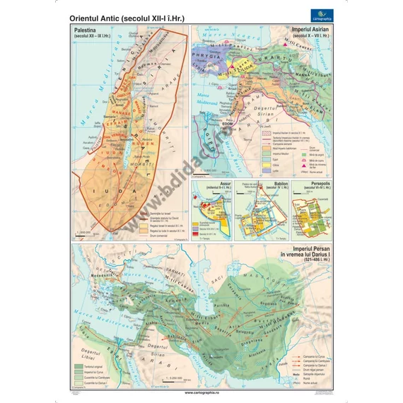 Orientul antic (secolul XII-I î.Hr.) 100*140 cm