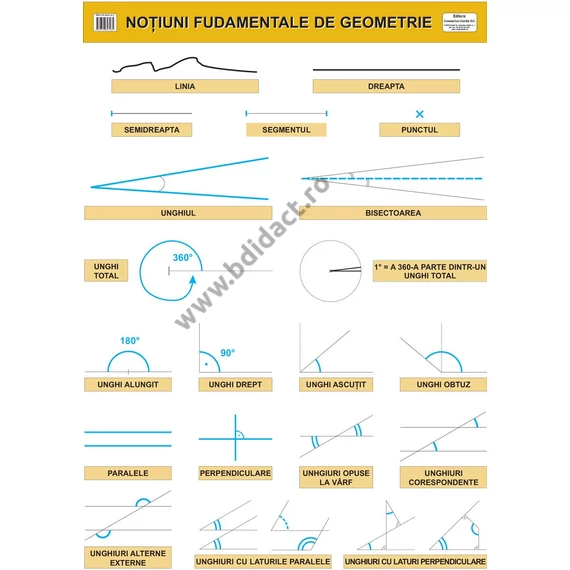 Noțiuni fundamentale de geometrie