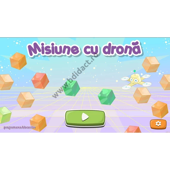 Softdidactic: Misiune cu dronă