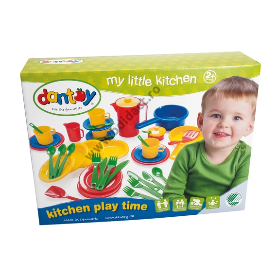 Set ustensile de bucătărie Dantoy în cutie