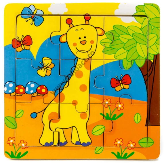 Puzzle 9 piese (girafă)