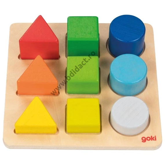 Puzzle sortator - Goki - Figuri geometrice