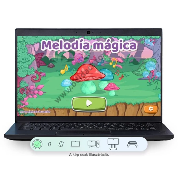 Melodie magică - software educațional de dezvoltare a abilităților în limba spaniolă