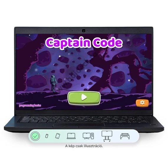 Căpitan Cod - software educațional de programare pentru clasele gimnaziale, în limba engleză