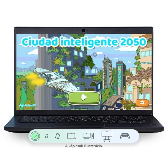 Orașul inteligent 2050 - software educațional de programare pentru clasele gimnaziale, în limba espaniolă