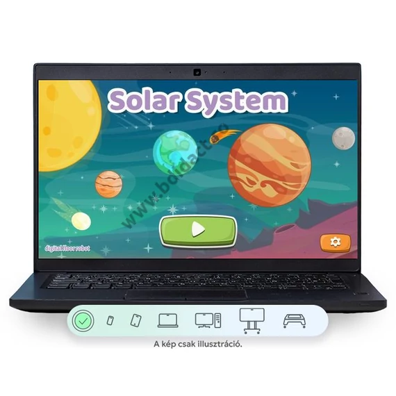 Sistemul solar - software educațional de programare pentru clasele gimnaziale, în limba engleză