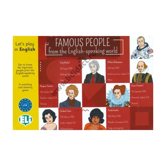 Famous People from the English speaking world