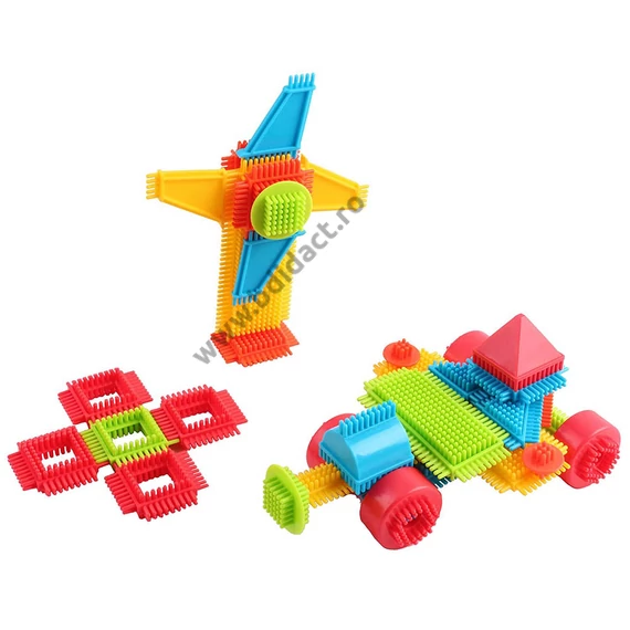 Set construcție, blocuri de arici - 100 buc.