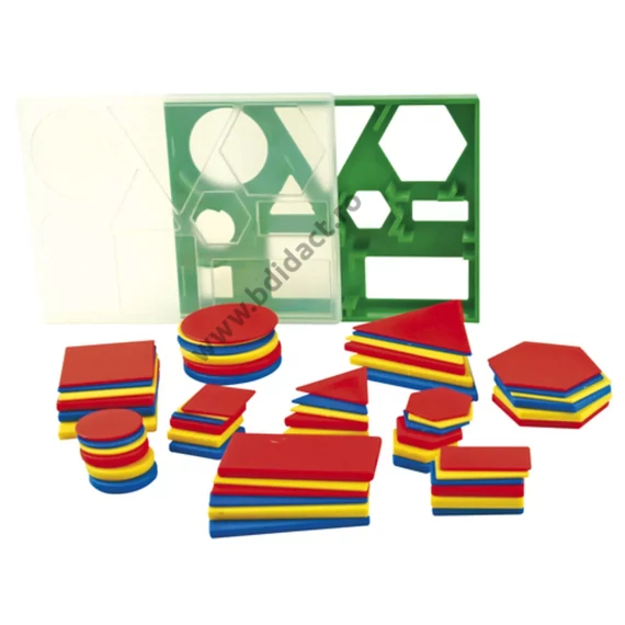 Set geometric cu 60 de piese