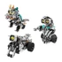 iM.Master - 3 în 1 RC Robot Dinosaur robot kit de construcție pentru copii cu telecomandă și aplicație de codare 408 piese